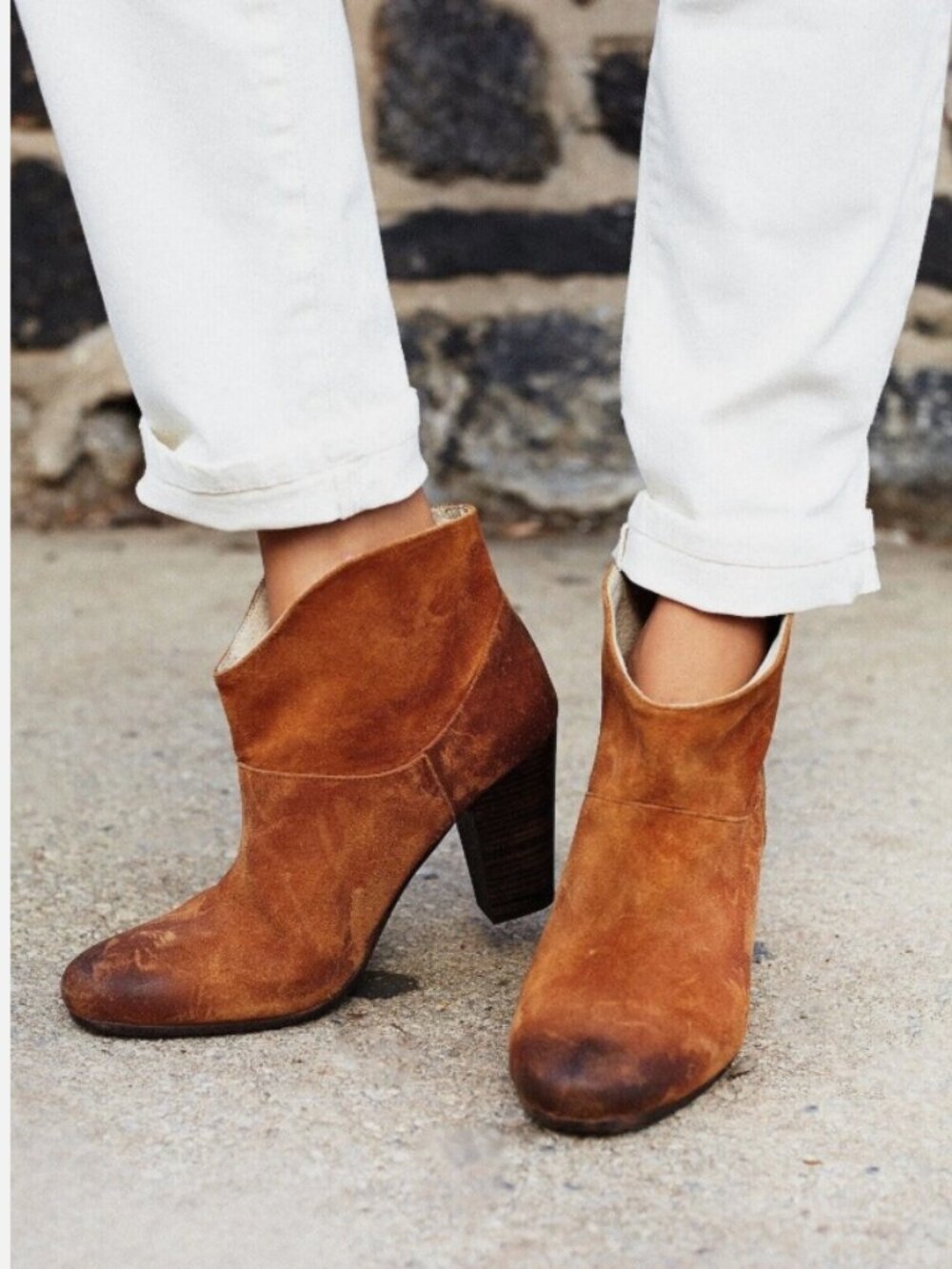 New Free People + Jeffrey Campbell Westmont Heel Boots Size 8 MSRP: $198